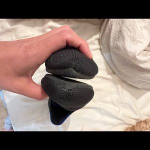 Rothy’s the point in black. Like new, just need to be washed